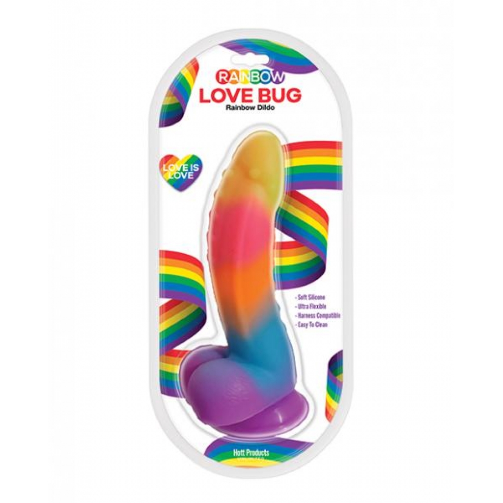 Love Bug Dildo - Rainbow