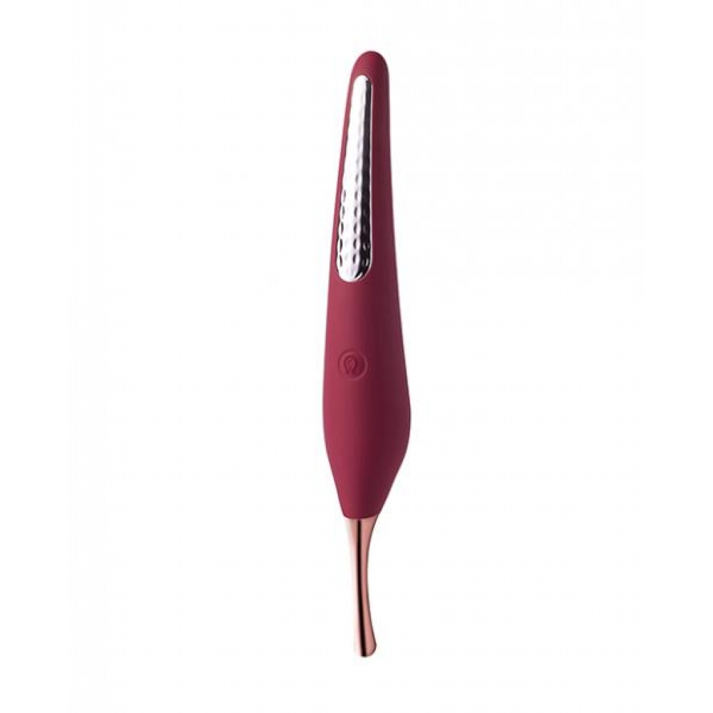 Ms. Honey Pinpoint Clit Vibrator & Nipple Stimulator - Red Wine - Clit Cuddlers