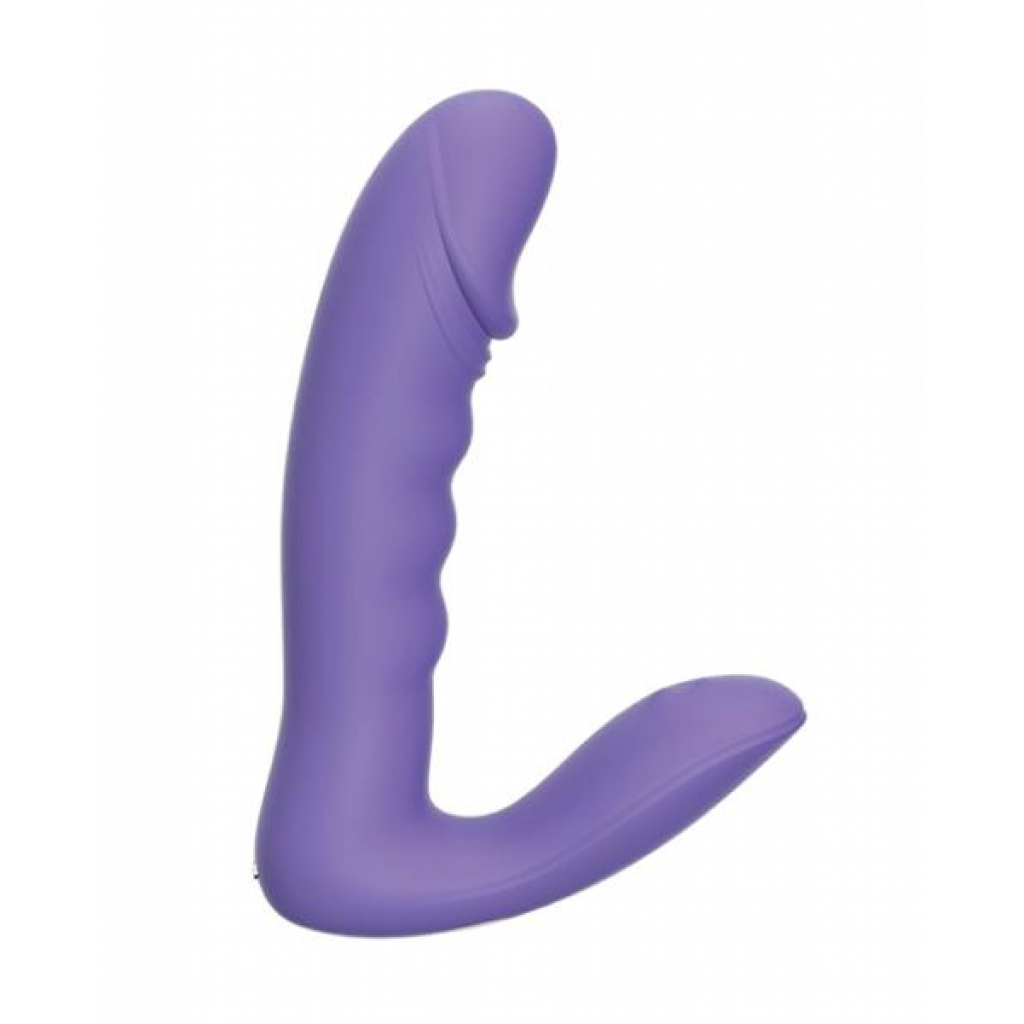 Rora App-controlled Rotating G-spot Vibrator & Clitoral Stimulator - Purple - G-Spot Vibrators