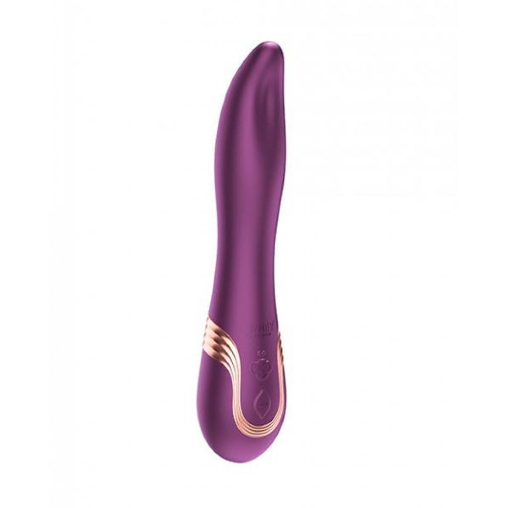 Fling Tongue Like Oral Licking Vibrator - Purple - Tongues