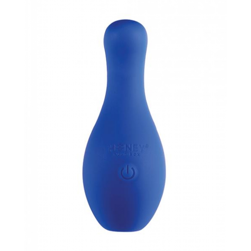 Striker Bowling Pin Vibrator - Blue