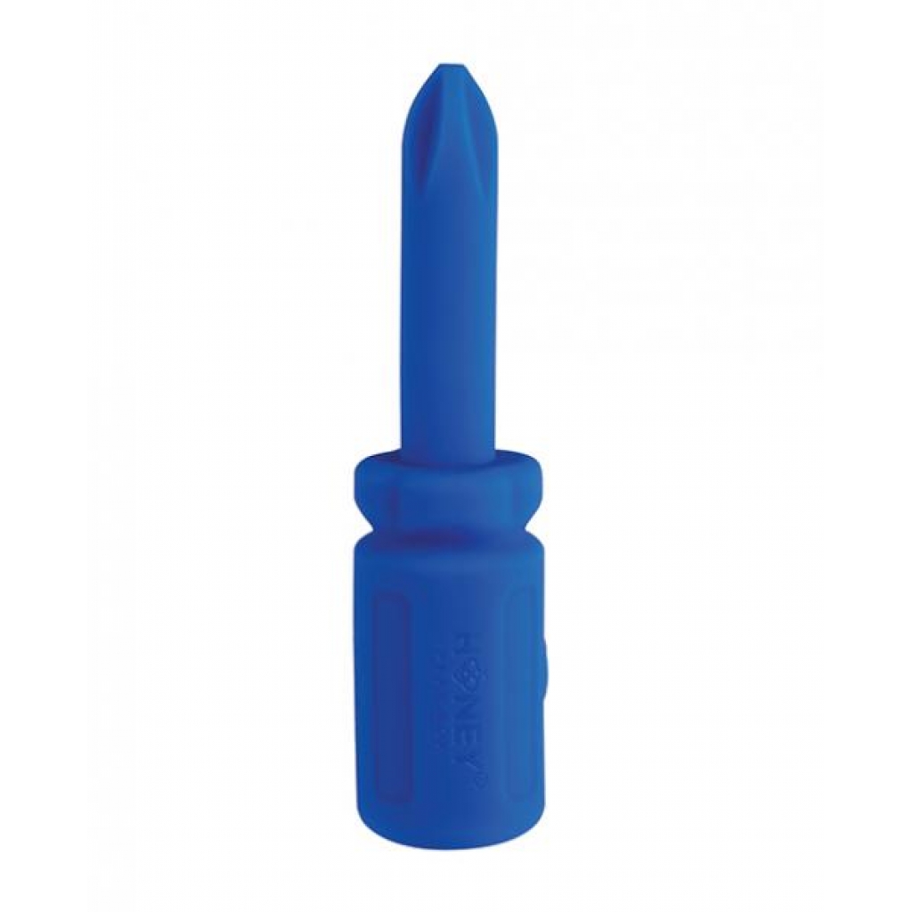 Sensation Spike The Screwdriver Vibrator - Blue - Traditional