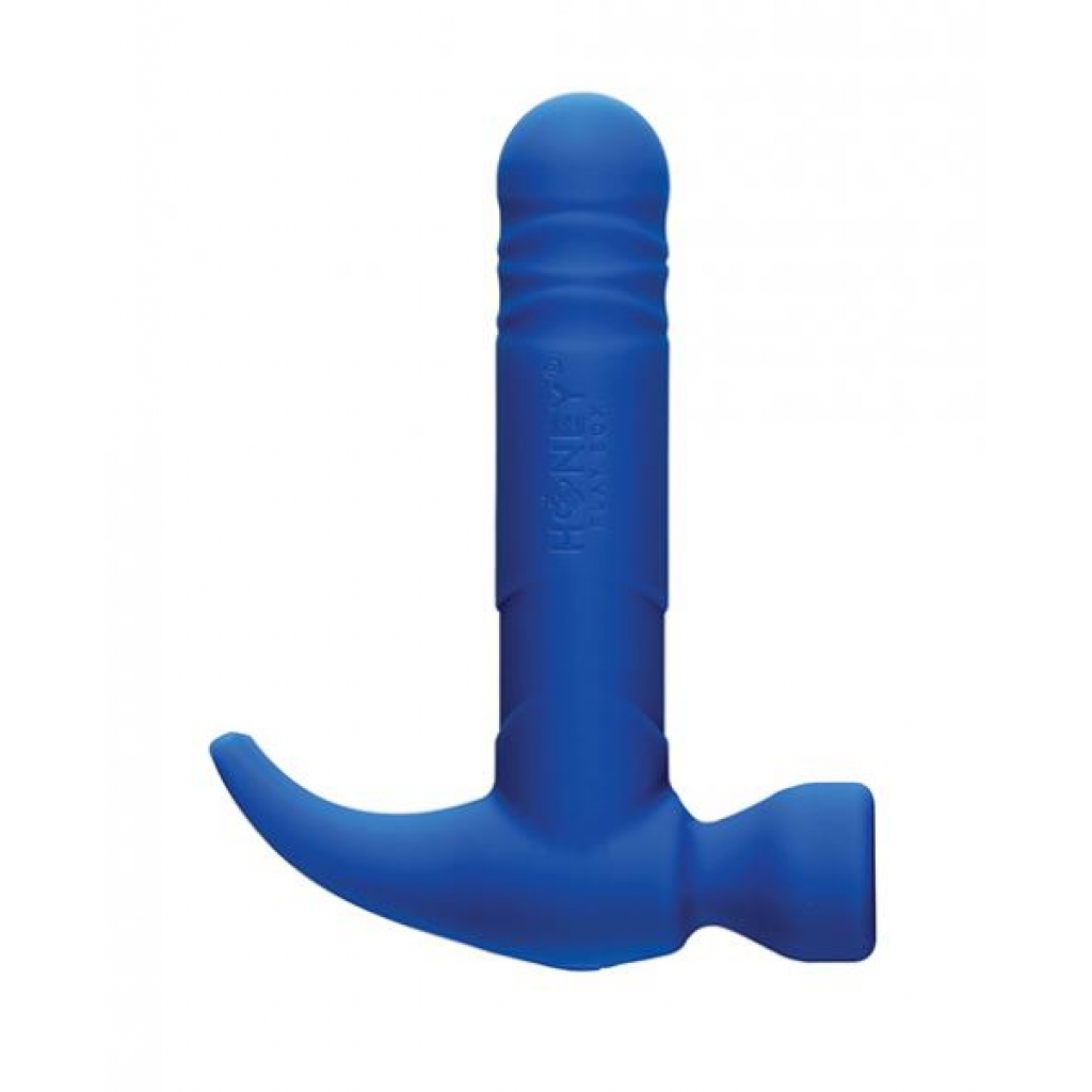 Love Tap The Hammer Vibrator - Blue - Traditional