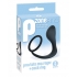 P-Zone Ring Prostate Massager & Cock Ring Black - Prostate Massagers