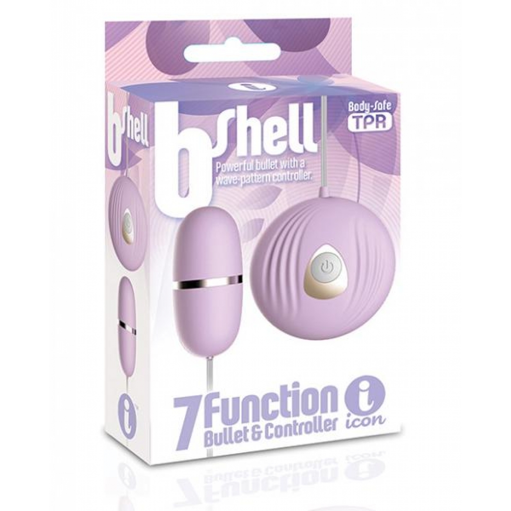 The 9's B-shell Bullet Vibe - Purple - Bullet Vibrators