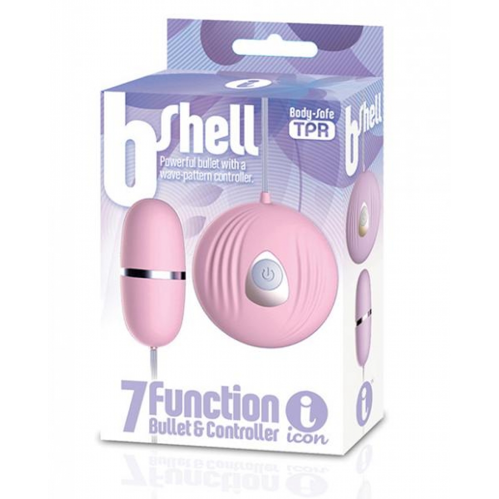 The 9's B-shell Bullet Vibe - Pink - Bullet Vibrators