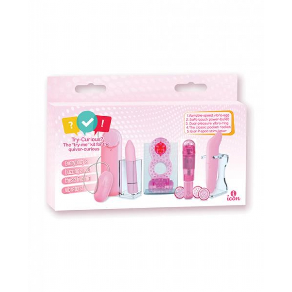 Try-Curious Vibe Set - Pink