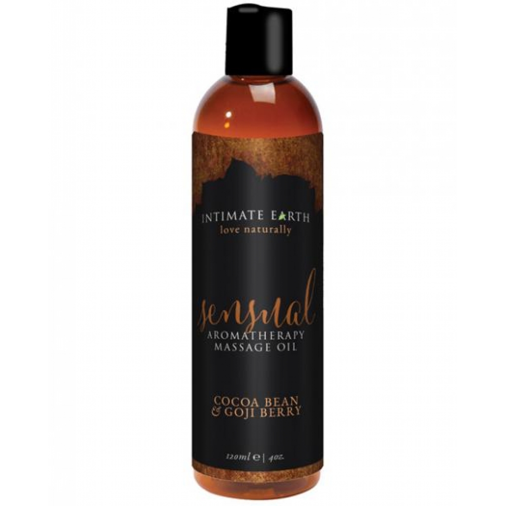 Intimate Earth Sensual Massage Oil 4oz - Sensual Massage Oils & Lotions