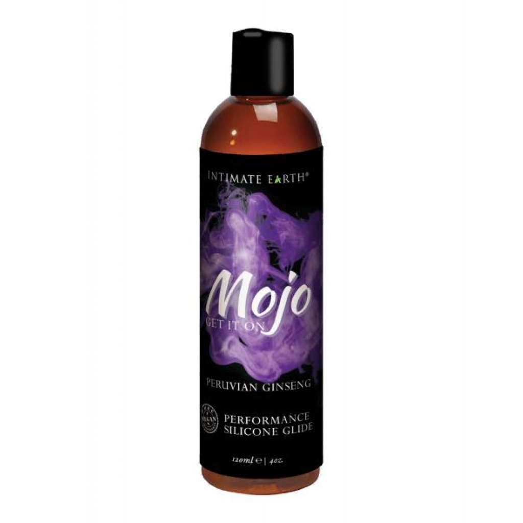 Intimate Earth Mojo Silicone Performance Gel -  4. Oz Peruvian Ginseng - Lubricants