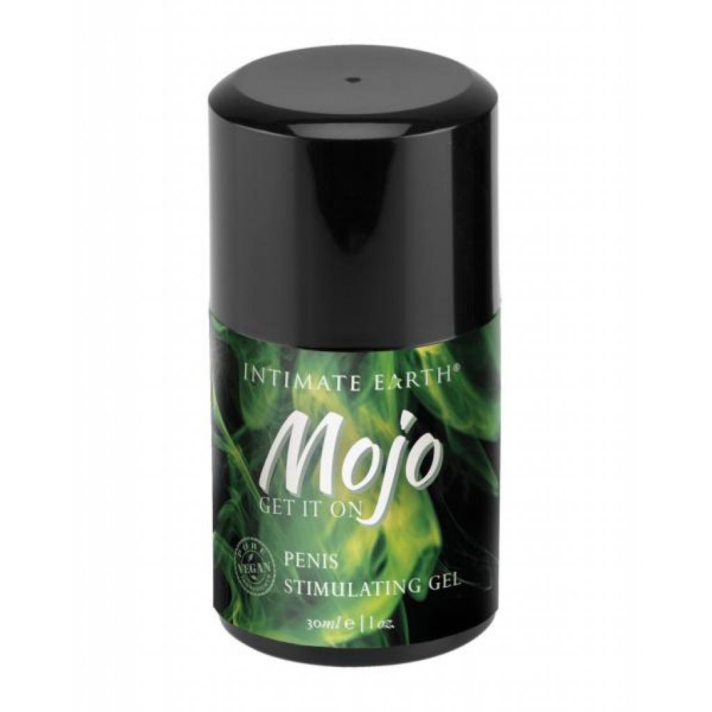 Intimate Earth Mojo Penis Stimulating Gel - 1 Oz Niacin And Ginseng - For Men