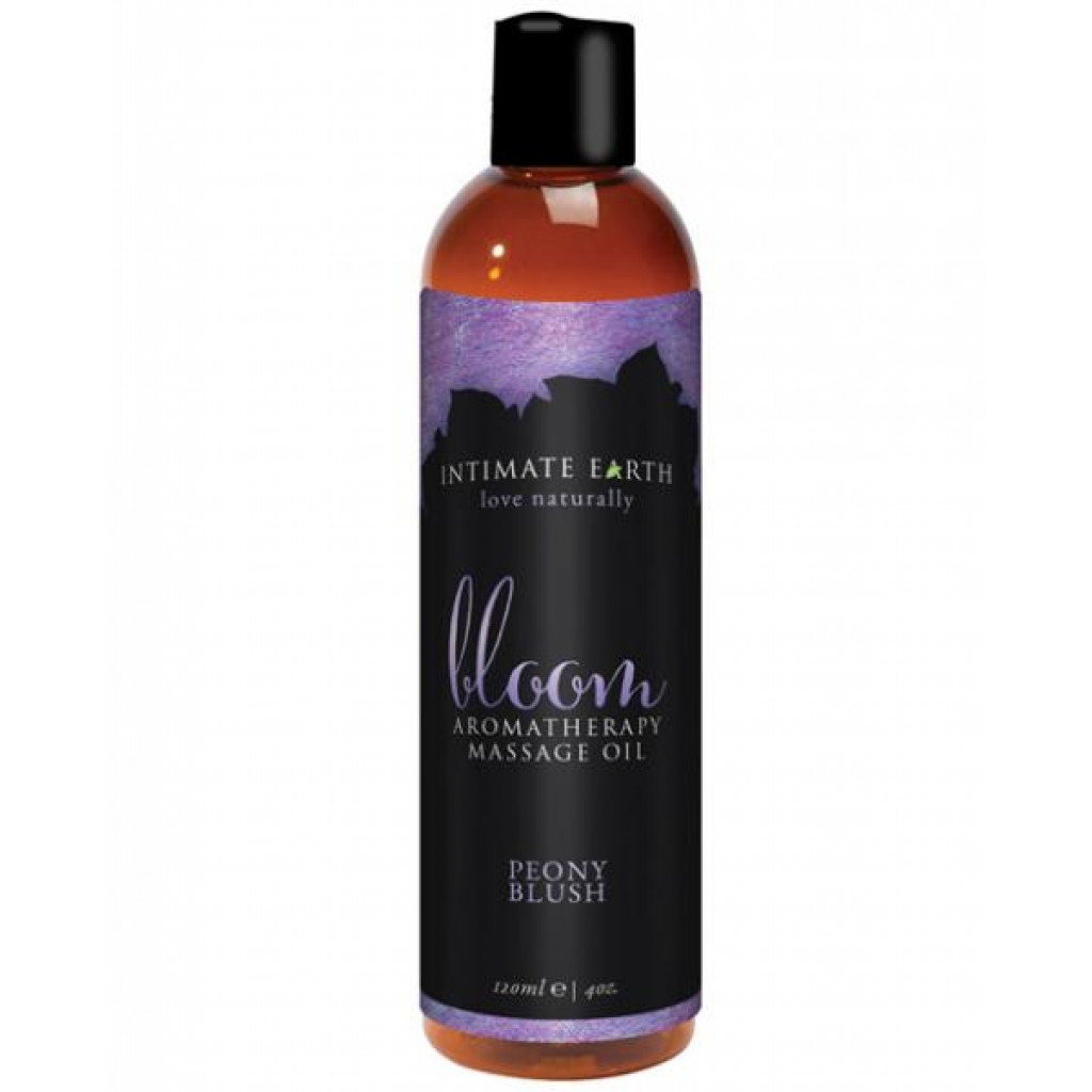 Intimate Earth Bloom Massage Oil 4oz - Sensual Massage Oils & Lotions