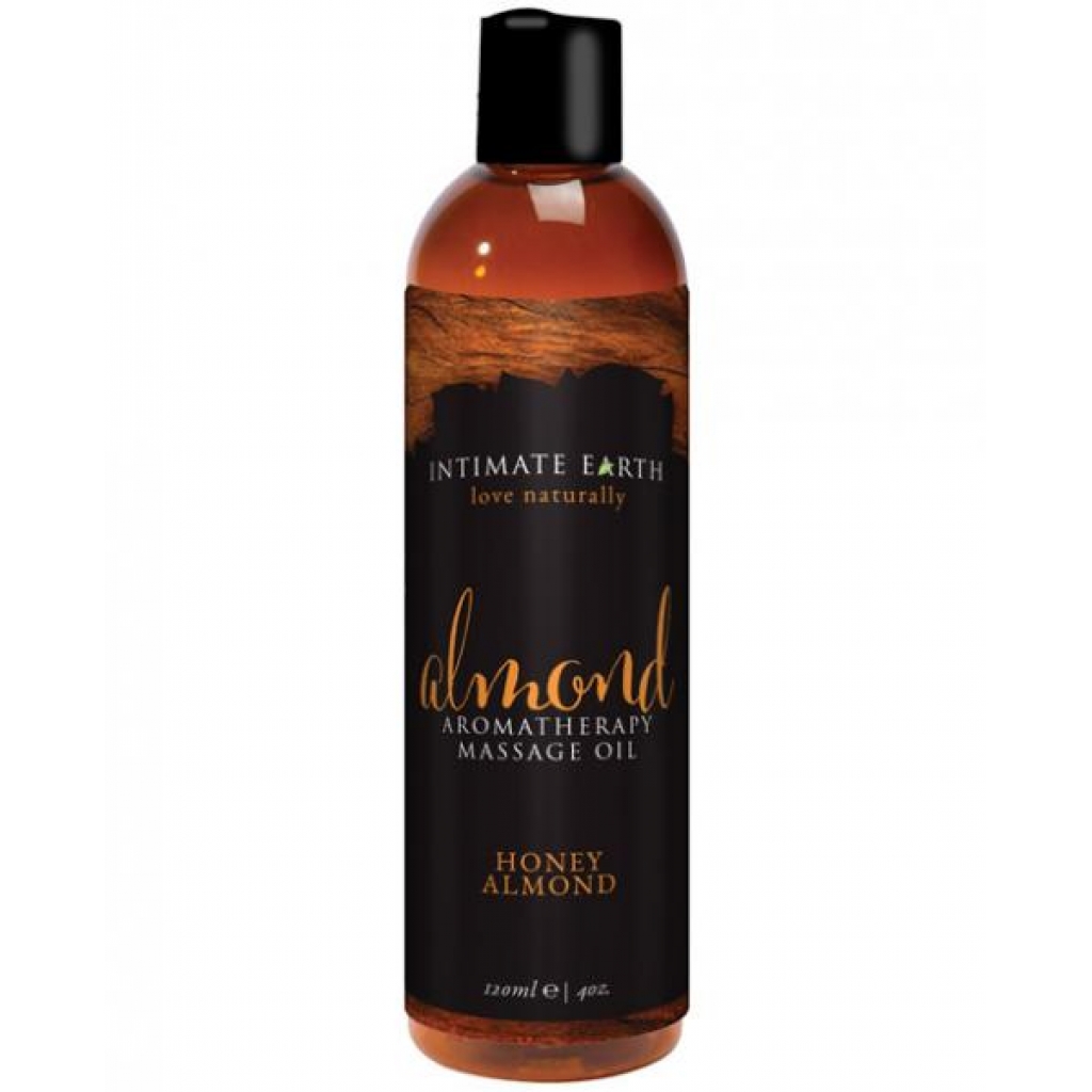 Intimate Earth Almond Massage Oil 4oz - Sensual Massage Oils & Lotions