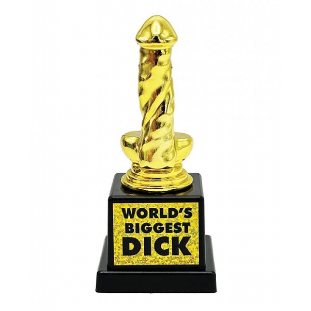 World's Biggest Dick Trophy - Gag & Joke Gifts