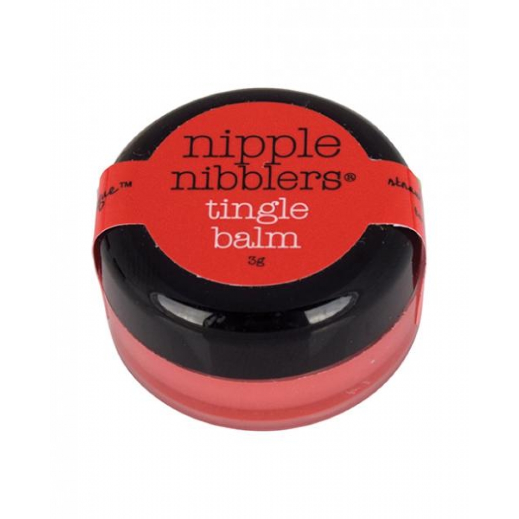 Nipple Nibbler Cool Tingle Balm - 3 G Strawberry Twist - Lickable Body