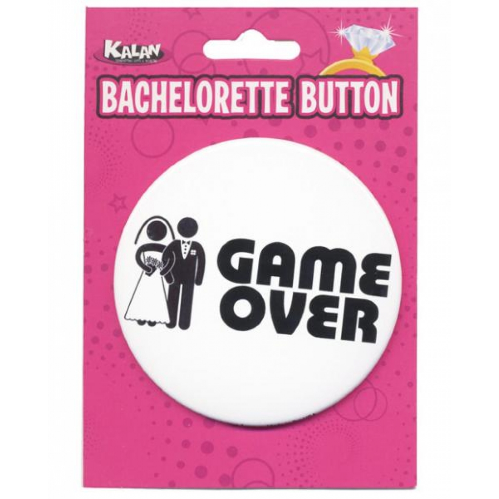 Bachelorette Button Game Over - Party Wear