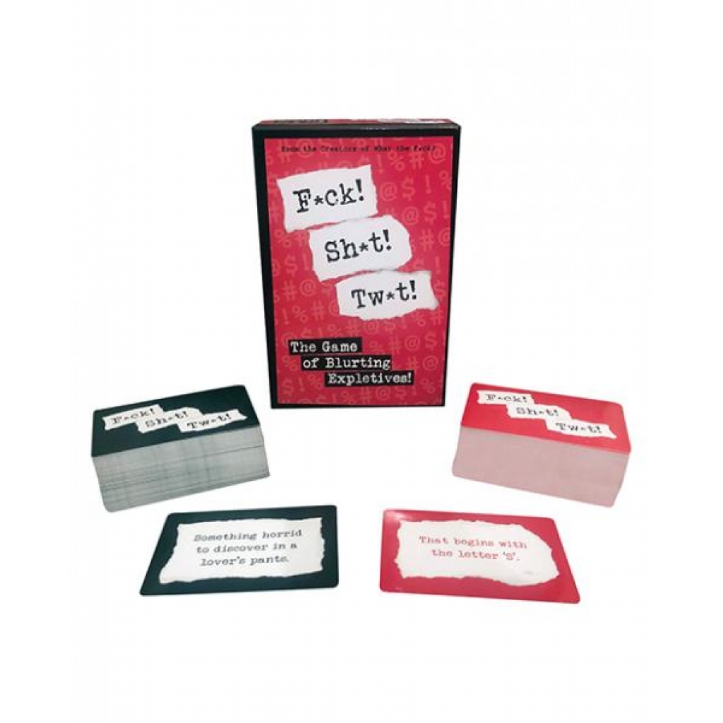 F*ck! Sh*t! Tw*t! Card Game