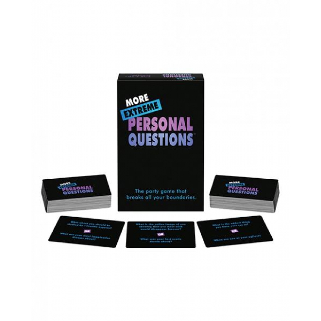 More Extreme Personal Questions Party Game - Party Hot Games