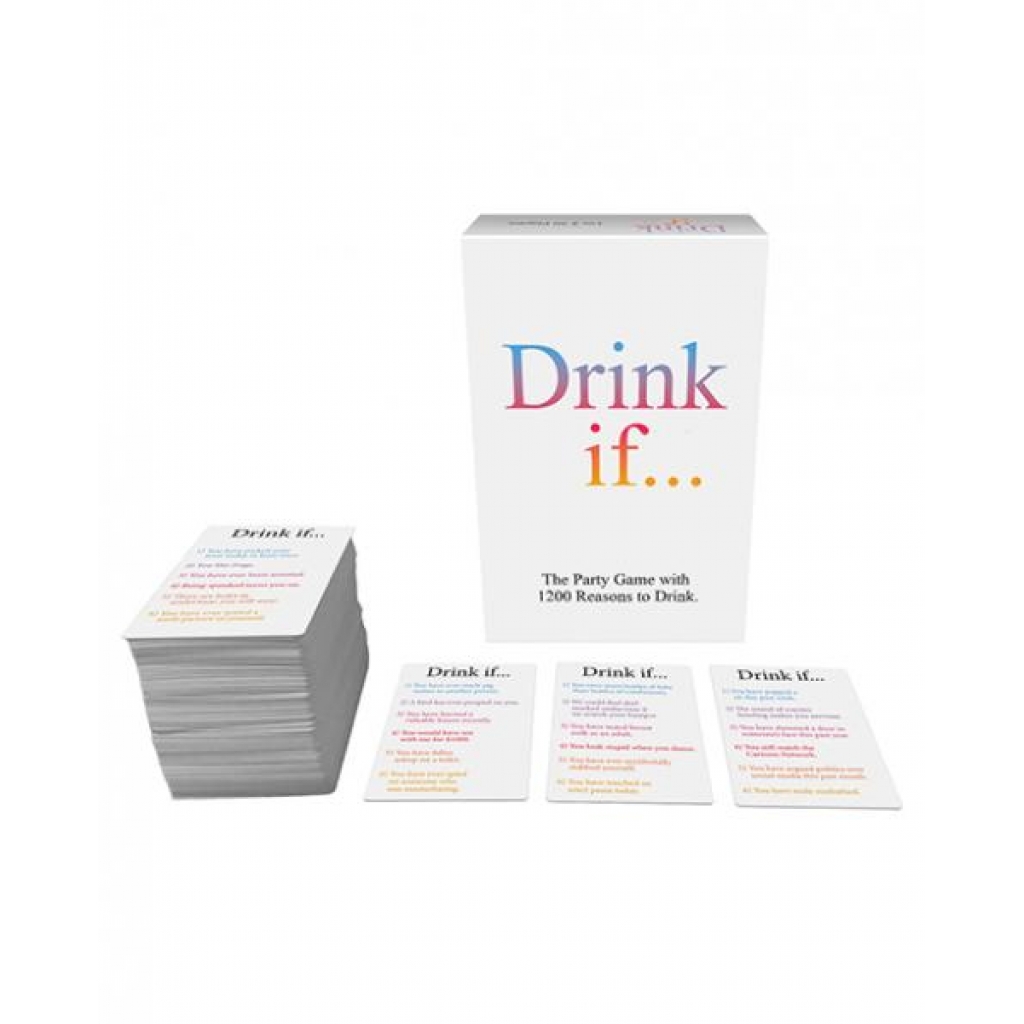 Drink If Card Game - Party Hot Games