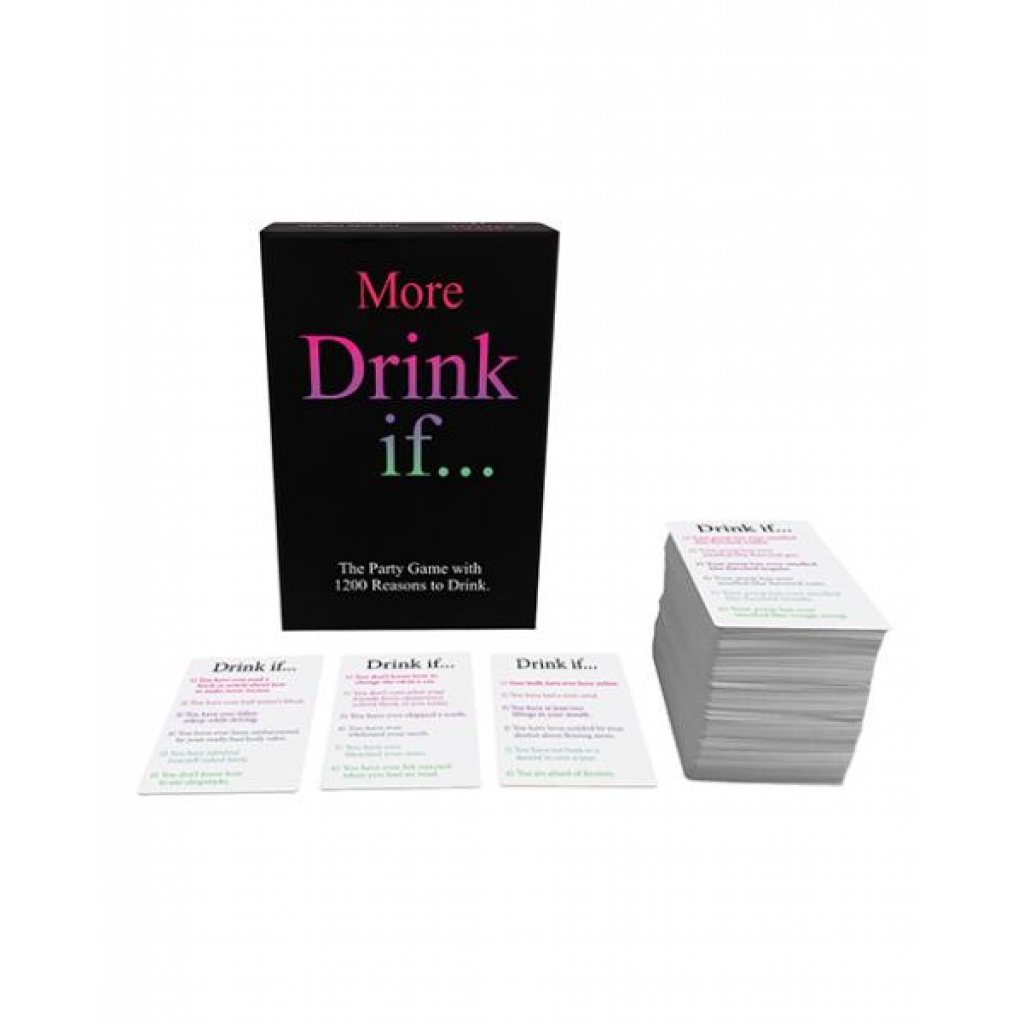 More Drink If Card Game - Party Hot Games