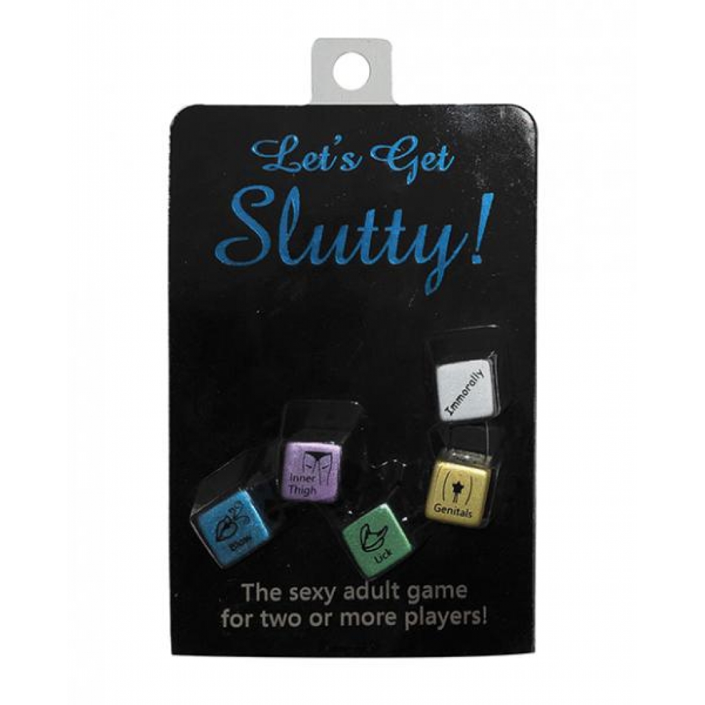 Let's Get Slutty Dice - Party Hot Games