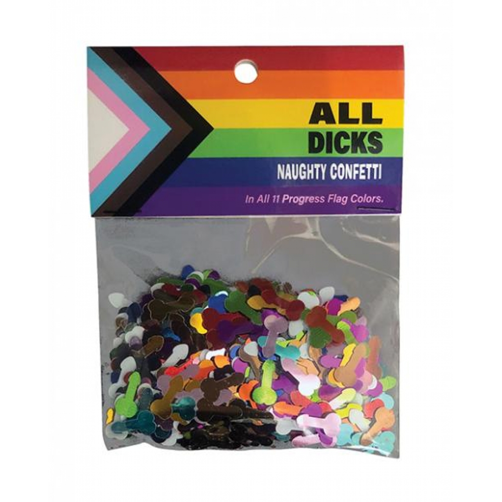 All Dicks Naughty Confetti - Serving Ware