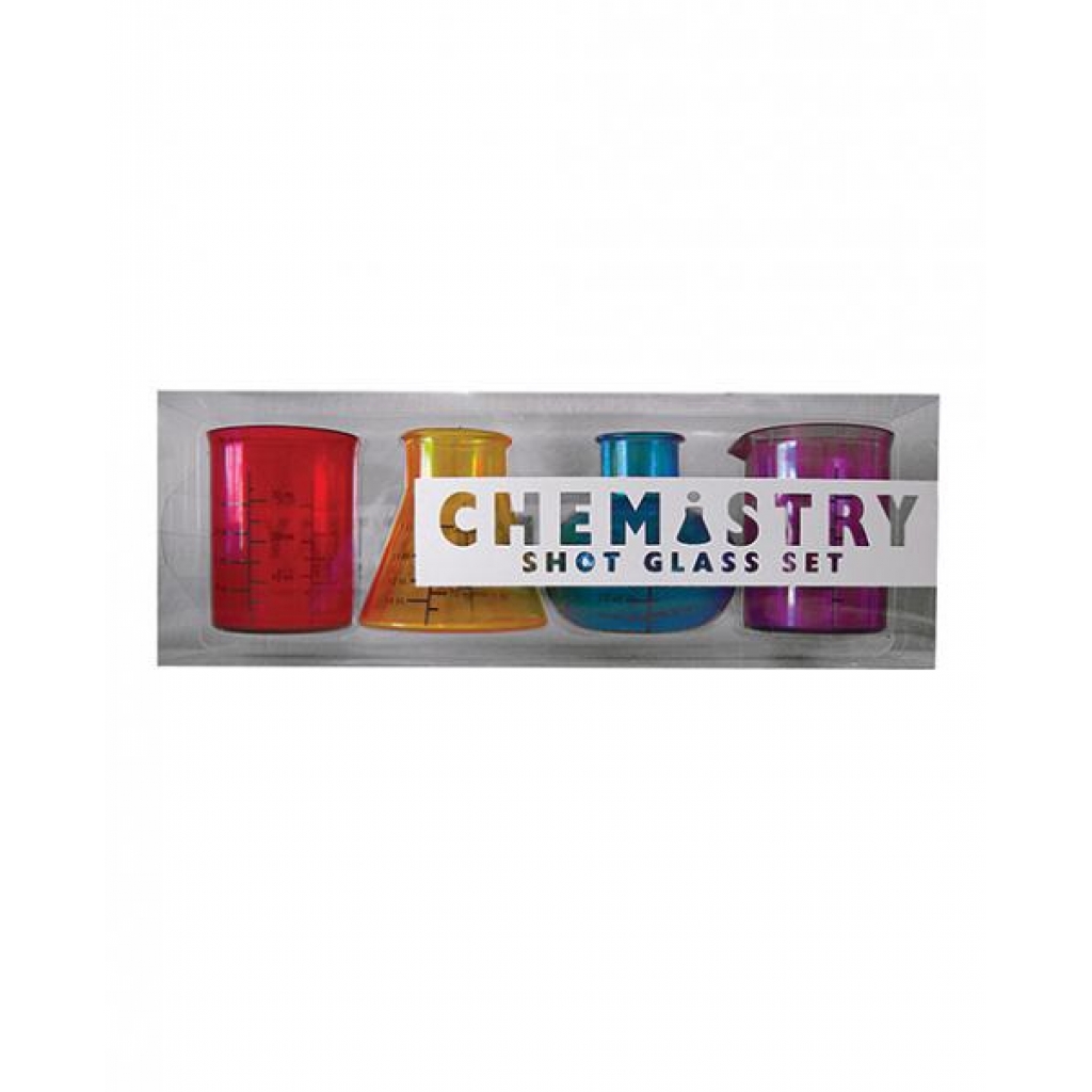 Chemistry Shot Glass Set - Set Of 4 - Serving Ware