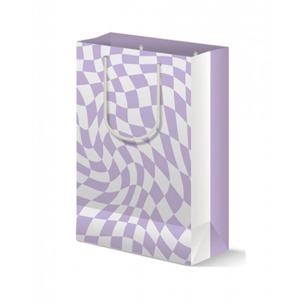 Retro Purple Gift Bag