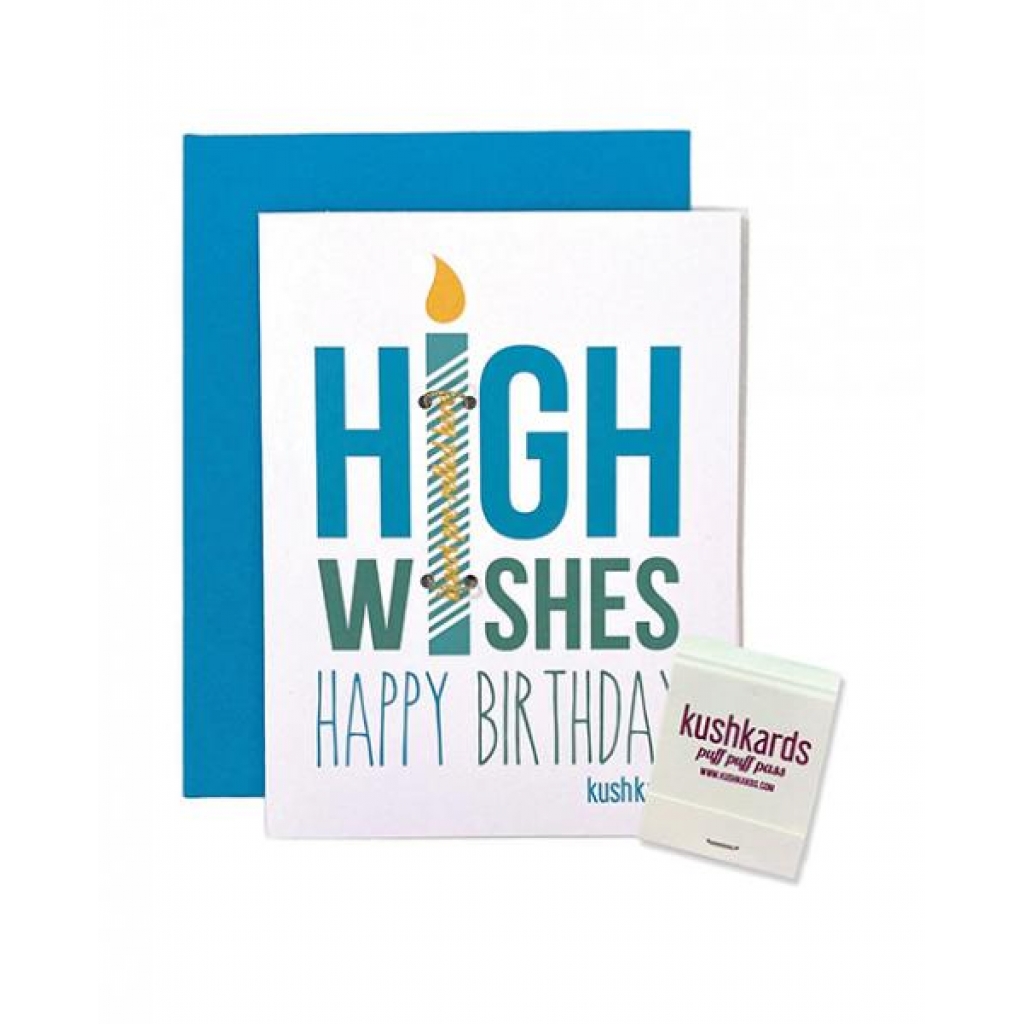 High Wishes Greeting Card W/matchbook - Gag & Joke Gifts