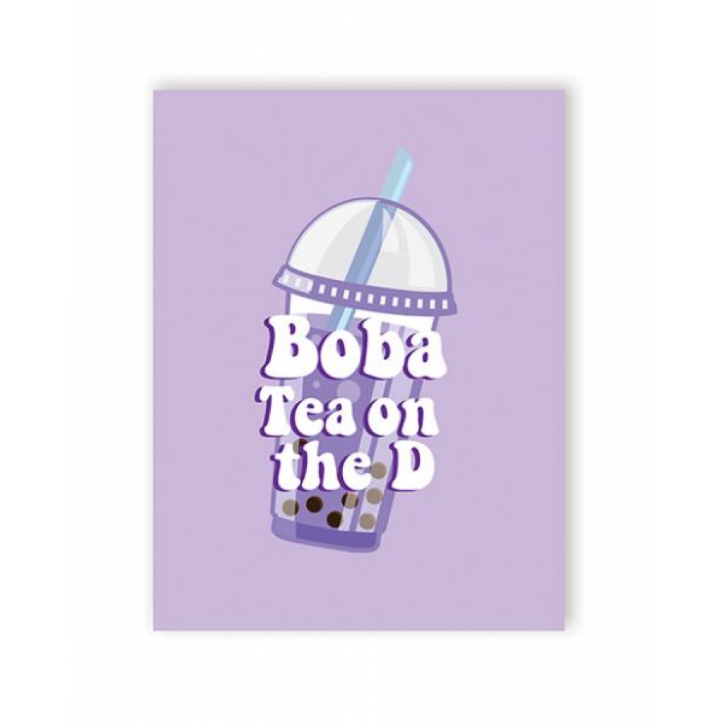 Boba D Greeting Card - Gag & Joke Gifts