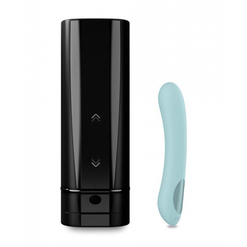 Kiiroo Onyx+ And Pearl2+ Couple Set - Turquoise - G-Spot Vibrators