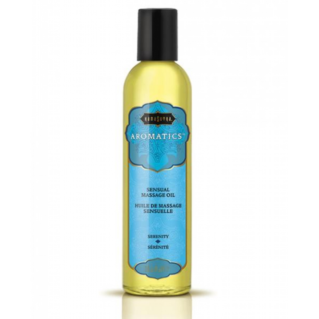 Kama Sutra Aromatics Massage Oil Serenity 2oz - Sensual Massage Oils & Lotions