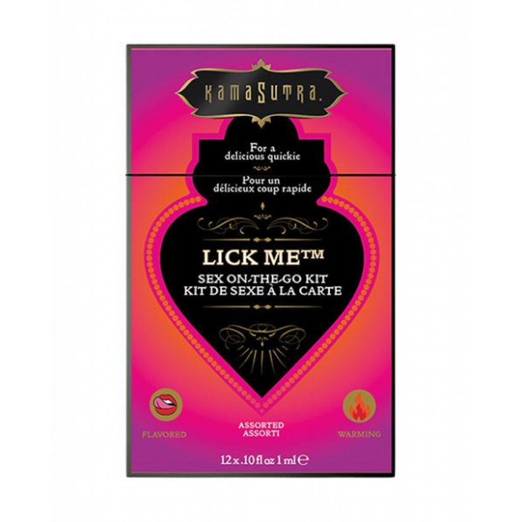 Kama Sutra Lick Me Sex To Go Kit - Lubricants