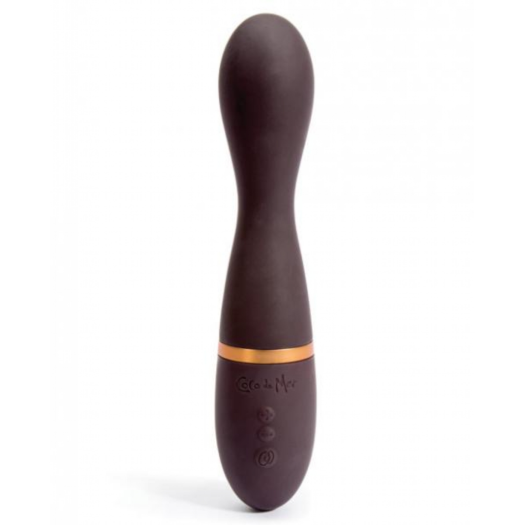 Coco De Mer Emmeline Pleasure Wand Brown - G-Spot Vibrators