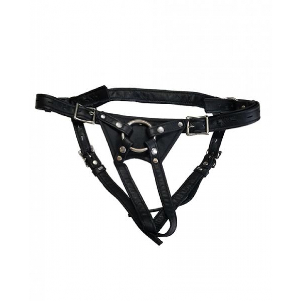 Locked In Lust Crotch Rocket Strap-On - Small - Black