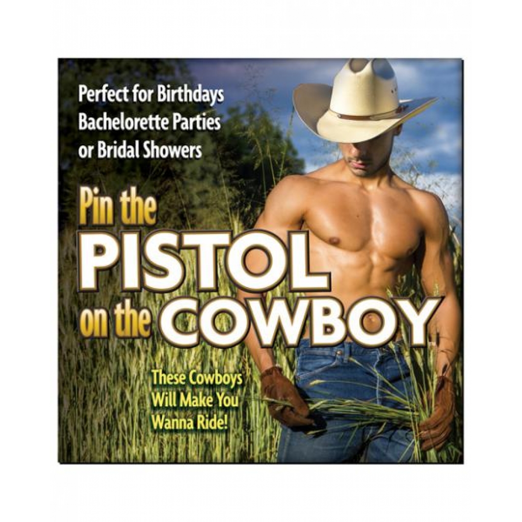 Pin The Pistol On The Cowboy Game - Party Hot Games