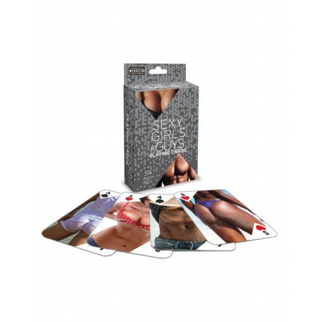 Sexy Guys & Girls Playing Card Deck - Party Hot Games