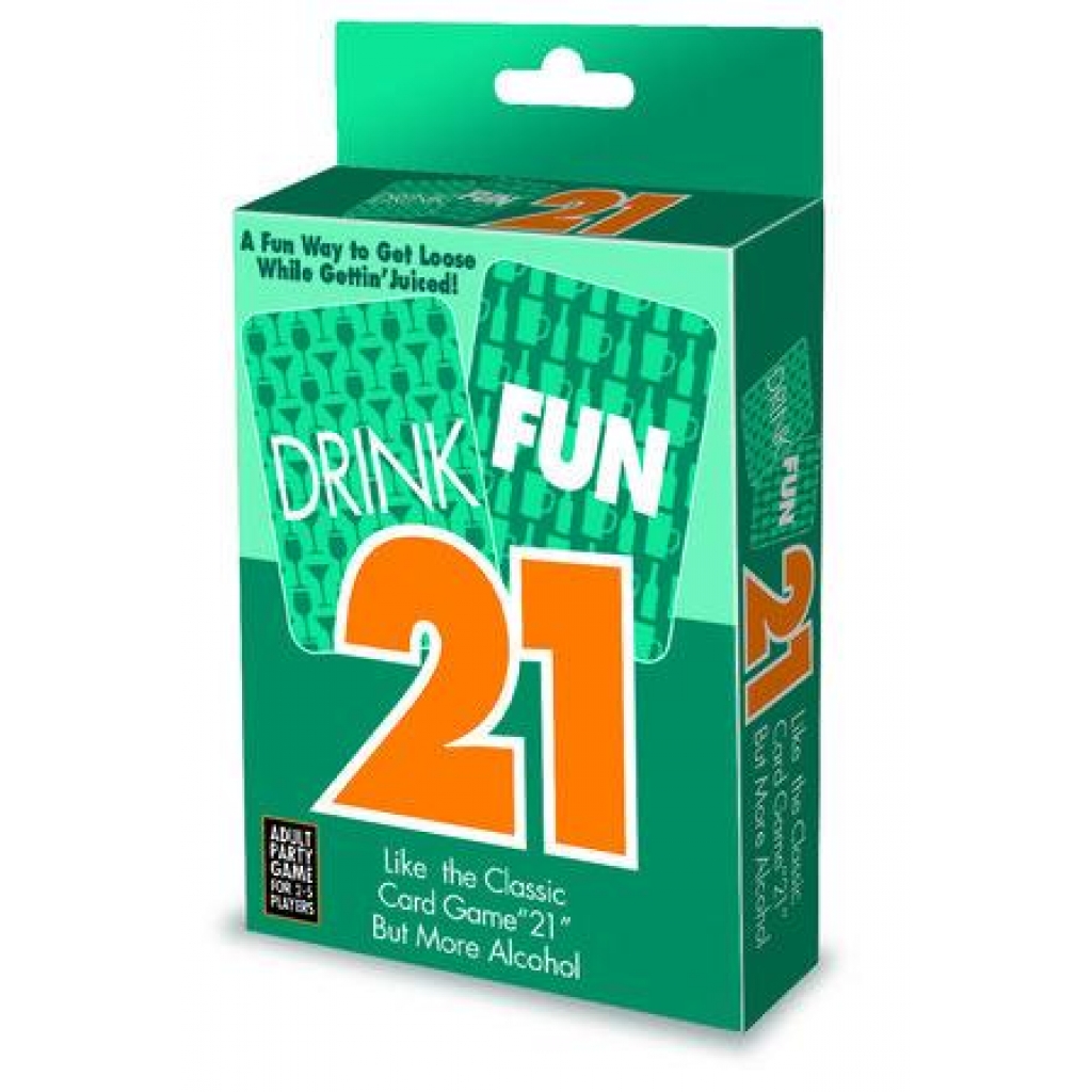 Drink Fun 21 Card Game - Party Hot Games