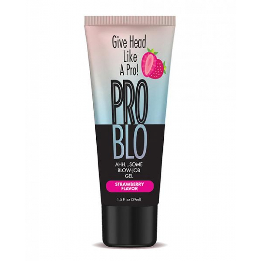 Problo Oral Pleasure Gel - Strawberry - Oral Sex