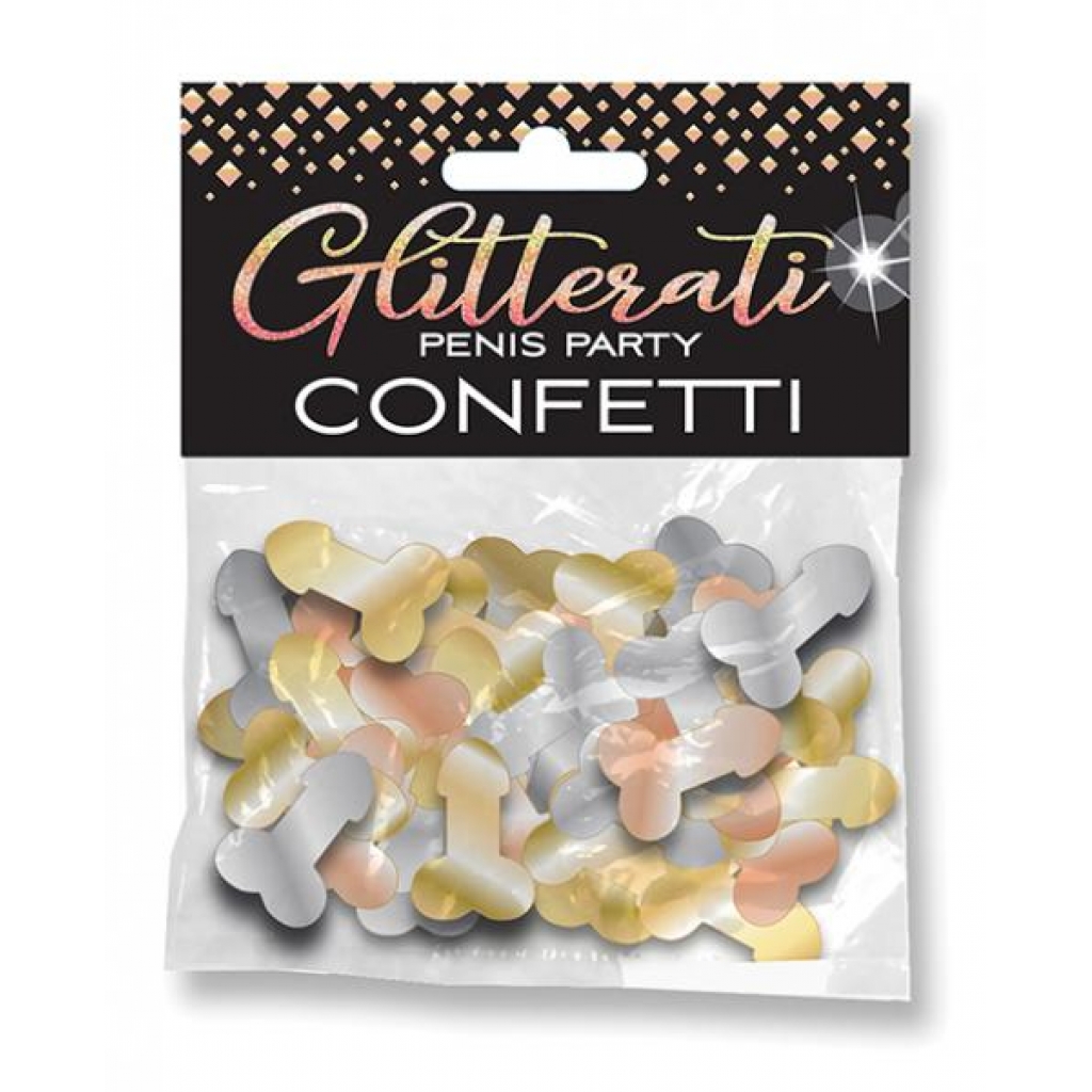 Glitterati Penis Party Confetti - Serving Ware