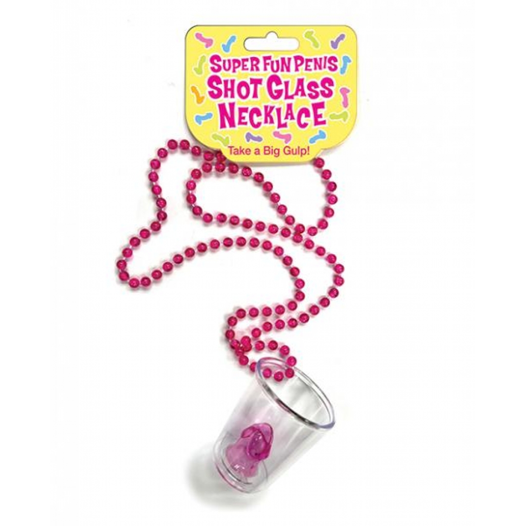 Super Fun Penis Shotglass Necklace - Serving Ware