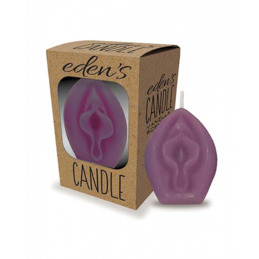 Seductive Eden's Vagina Candle - Purple Vanilla