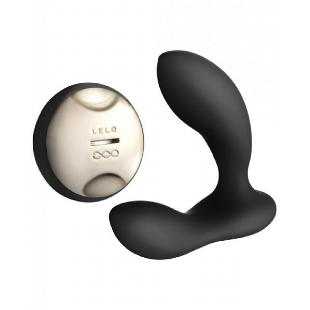 Hugo Remote Control Silicone Prostate Massager Black - Prostate Massagers