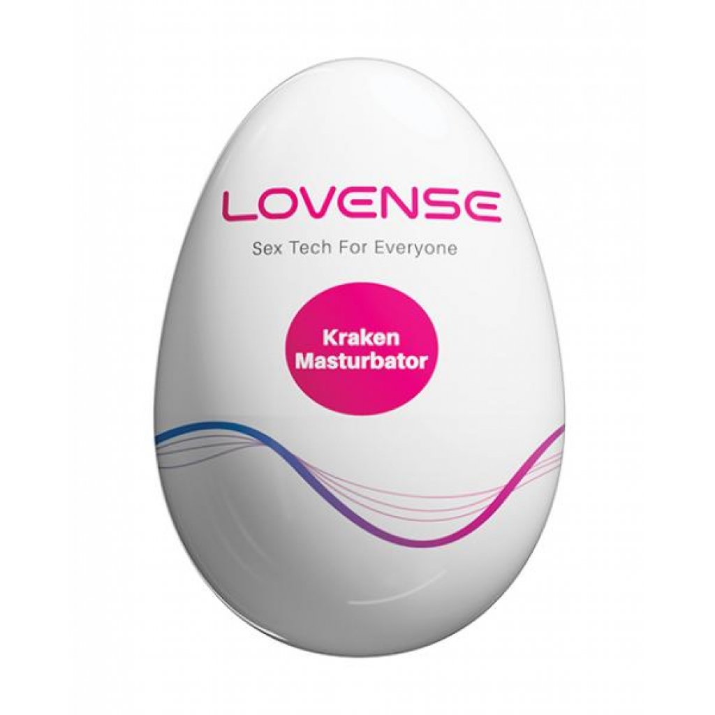 Lovense Kraken Egg - White - Pocket Pussies