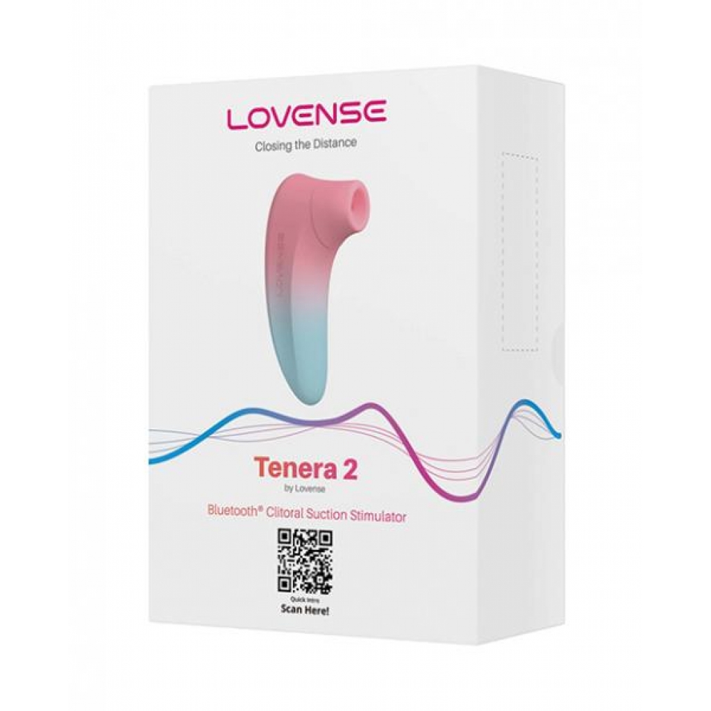 Lovense Tenera 2 Pulse Sense Stimulator - Pink/blue - Clit Suckers & Oral Suction