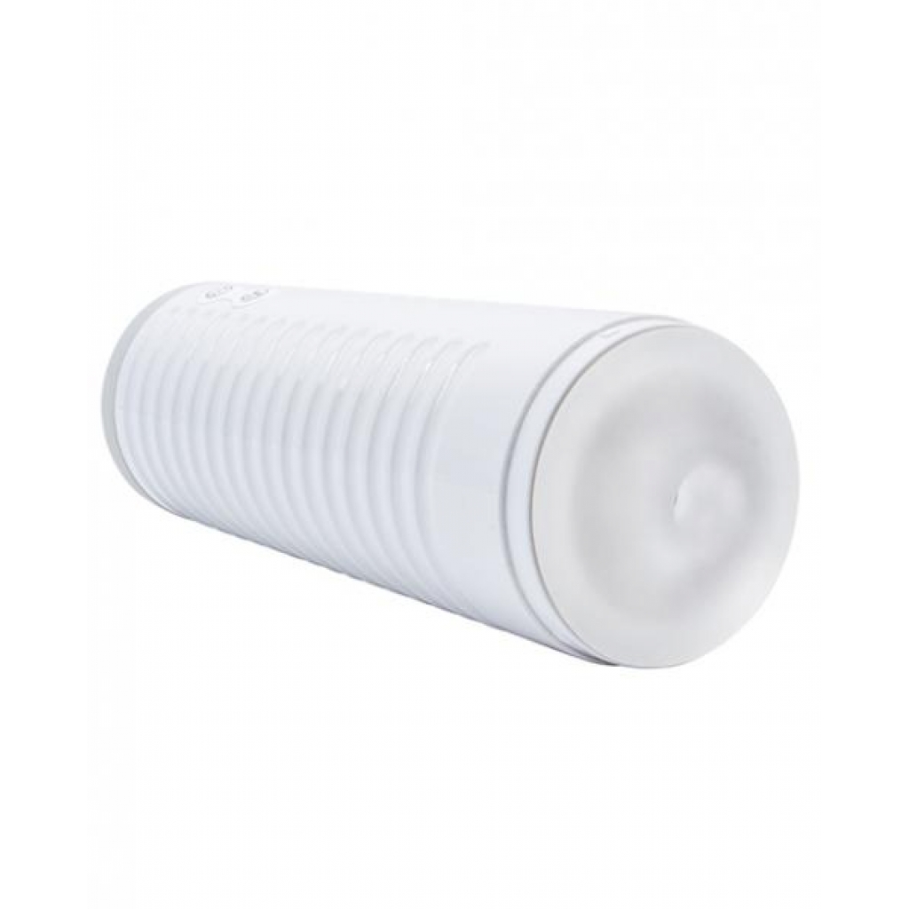 Lovense Max 2 Rechargeable Male Masturbator W/ White Case - Clear Sleeve - Fleshlight