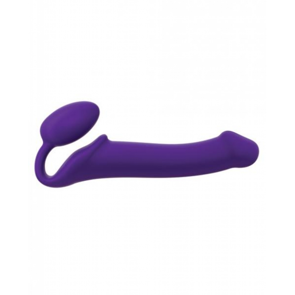 Bendable Strap-On Dildo - Large Purple