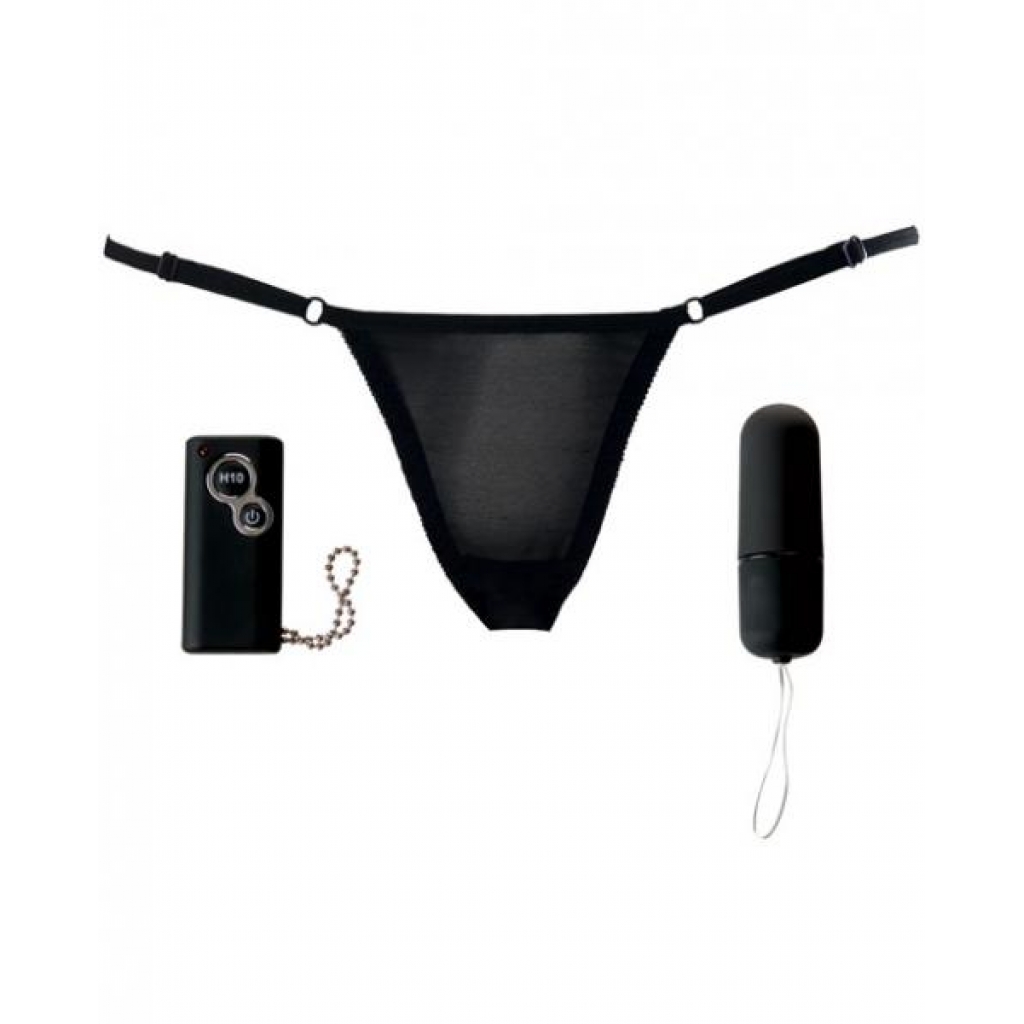 Secret Panty Vibrating Panty Black - Vibrating Panties