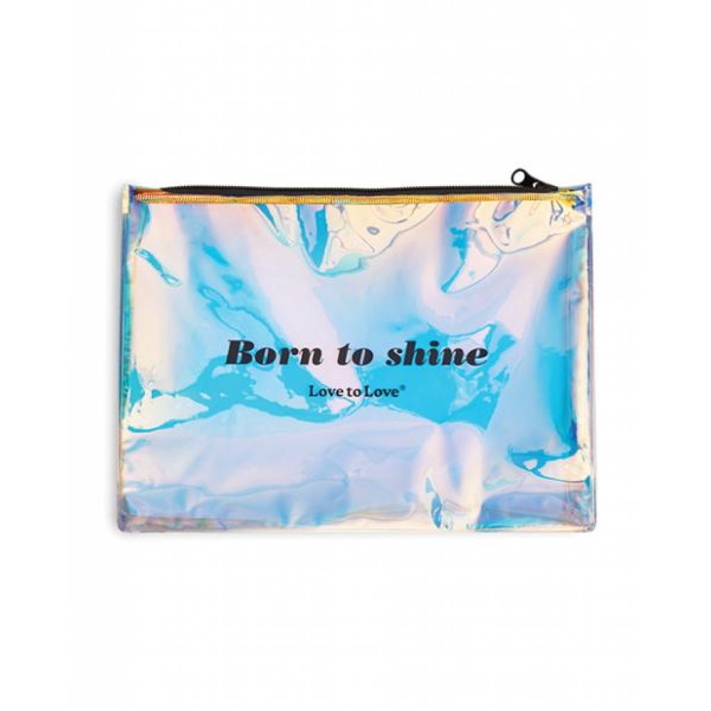 '=love To Love Born To Shine Pouch - Black Onyx - Gift Wrapping & Bags