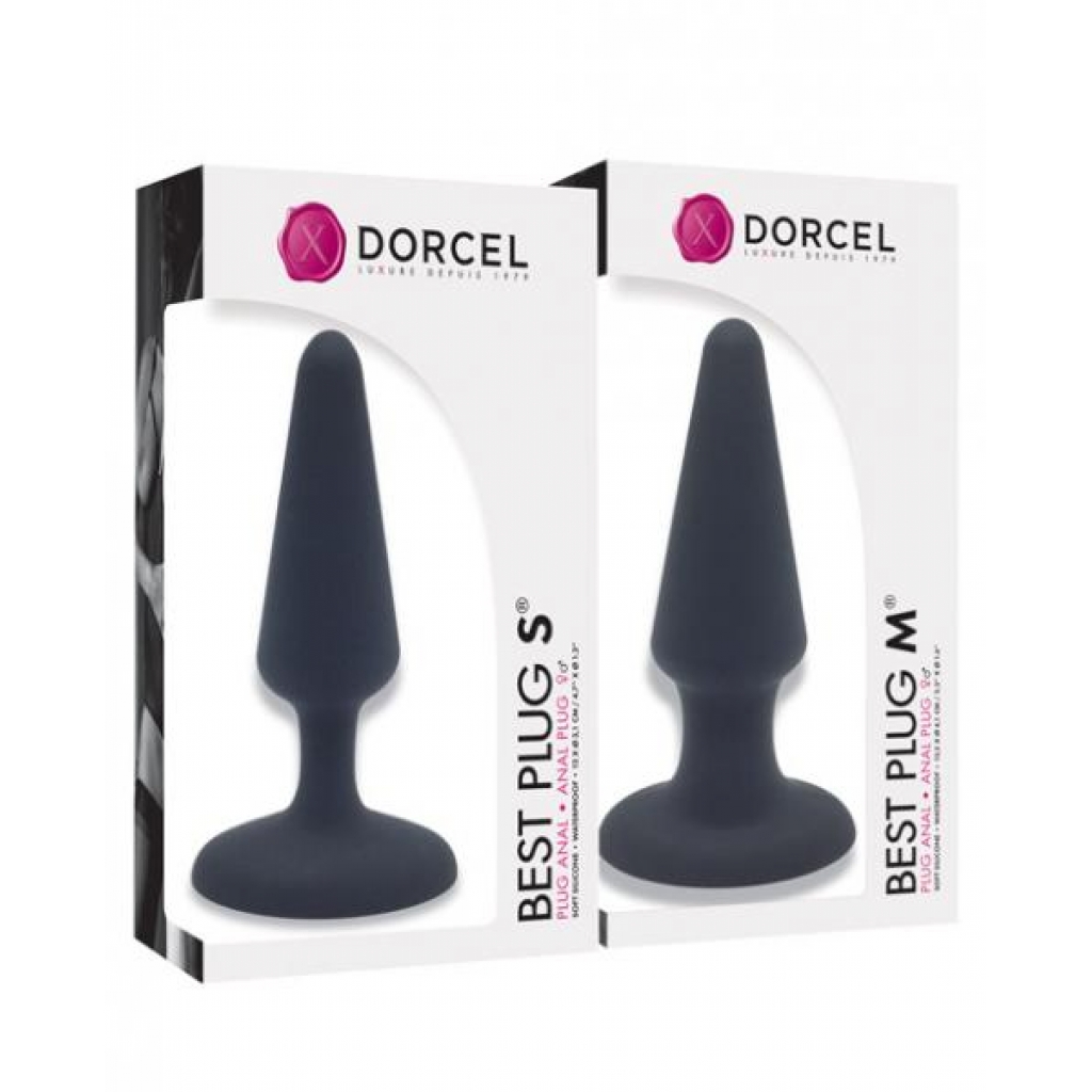 Dorcel Best Plug Starter Kit S/m - Black - Anal Plugs