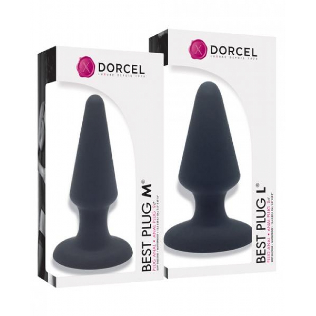 Dorcel Best Plug Expert Kit M/l - Black - Anal Plugs